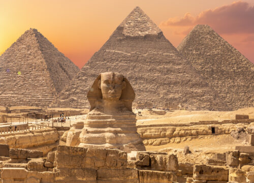Full Day Pyramids of Giza and Sphinx & The Egyptian Museum