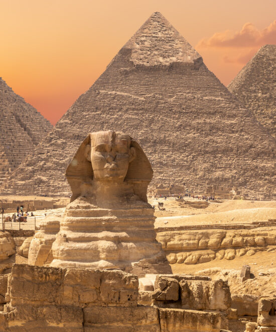 Full Day Pyramids of Giza and Sphinx & The Egyptian Museum